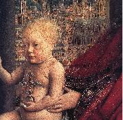 The Virgin of Chancellor Rolin (detail) ds